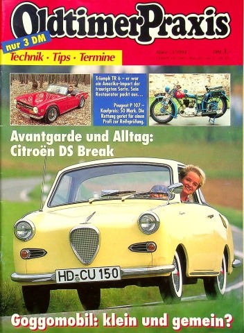 Deckblatt Oldtimer Praxis (03/1994)